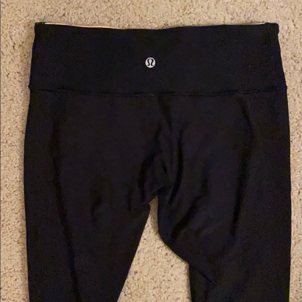 Lululemon reversible crop leggings